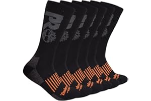 Timberland PRO mens 6-pack Crew SocksCrew Sock