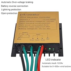 Pikasola Mini Wind Turbine Generator Controller