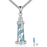 ONEFINITY Urn Necklaces For Ashes Sterling Silver Celtic Knot Cremation Jewelry For Ashes Memory Jewelry For Women Men