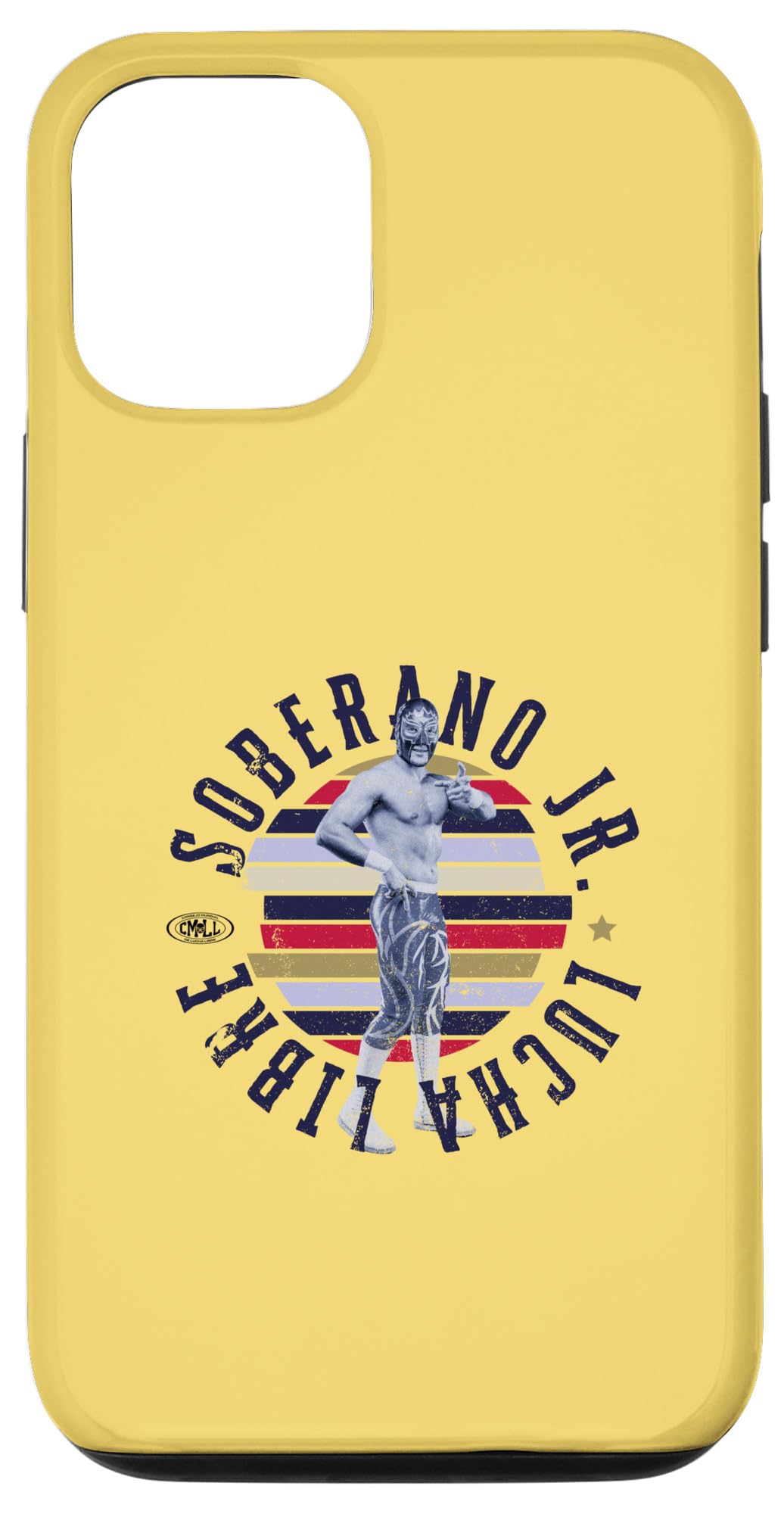 iPhone 14 Soberano Jr. Mexican Luchador Ideal for men and women. Case