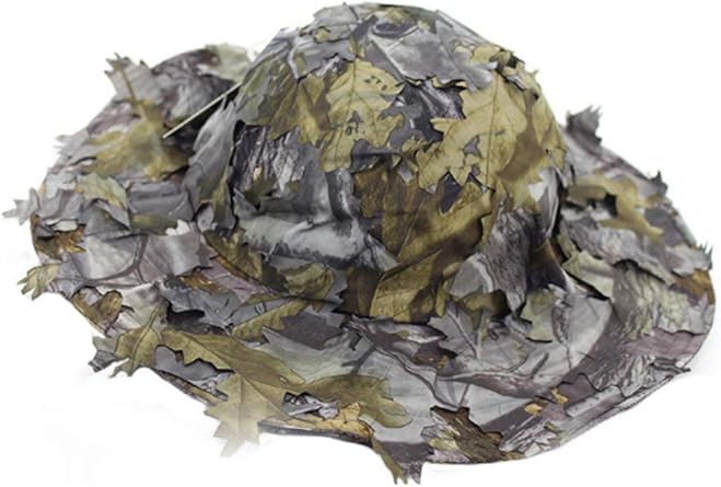 leafy camo hat