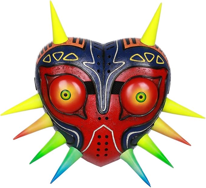 Majoras Mask Zelda Mask LED Cosplay Costume League Halloween Helmet