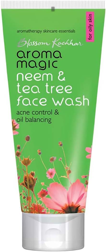Amazon Com Aroma Magic Neem And Tea Tree Face Wash 100ml Health Personal Care