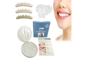 Fake Tooth Repair Kits for Filling The Missing Broken Tooth and Gaps-Moldable Fake Teeth and Thermal Beads Replacement Kits