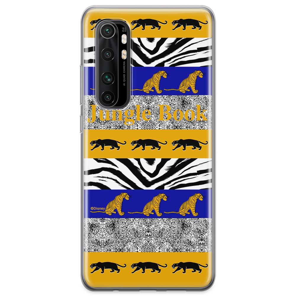 ERT GROUP mobile phone case for Xiaomi MI NOTE 10 Lite original and officially Licensed Disney pattern Jungle Book 001 optimally adapted to the shape of the mobile phone, case made of TPU