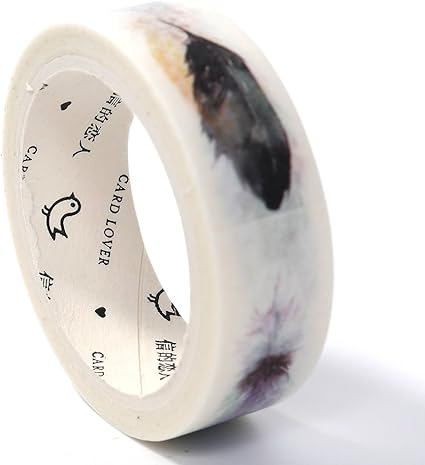 Amazon Nuomi マスキングテープ 紙テープ 柄セロテープ かわいい フェザー 5巻 15mm 7m デコレーション アート 手帳 Diy スクラップブッキング お祭り パーティー マスキングテープ 文房具 オフィス用品