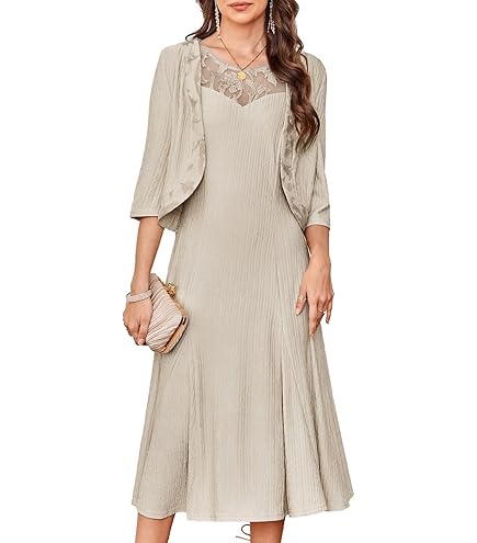 Catherines Women's Plus Size Masquerade Beaded Dress Set with Jacket  (Petite Available)
