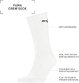 PUMA Unisex Crew Socks White 9-11 UK Multipack Five Pairs view 5