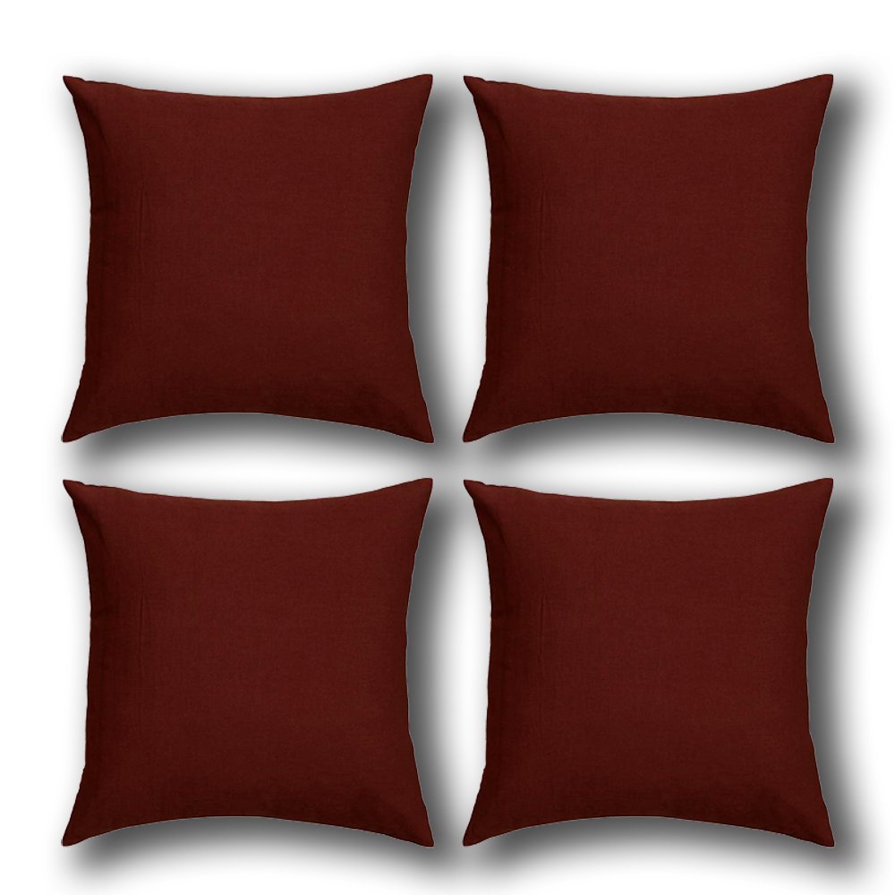 Livingtex Throws Decorative Cushion Covers 20x20 (4 pcs set