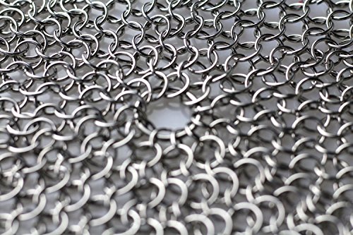 3 LauKingdom+Anti+Rust+Stainless+Chainmail+Scrubber