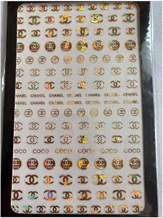 Amazon ネイリータウン ３ｄネイルステッカーシール 貼るだけ簡単ネイルシール ロゴネイル ブランドロゴネイルシール レジン Br 08 ノーブランド品 シール ステッカー 通販