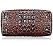 PIJUSHI Embossed Crocodile Handbags Designer Purses Top Handle Shoulder Bag