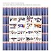 Nerf Dart Elite Refill Pack - 400pcs Foam Darts for Nerf N-Strike Elite Series Blasters Kid Toy Gun (Blue)
