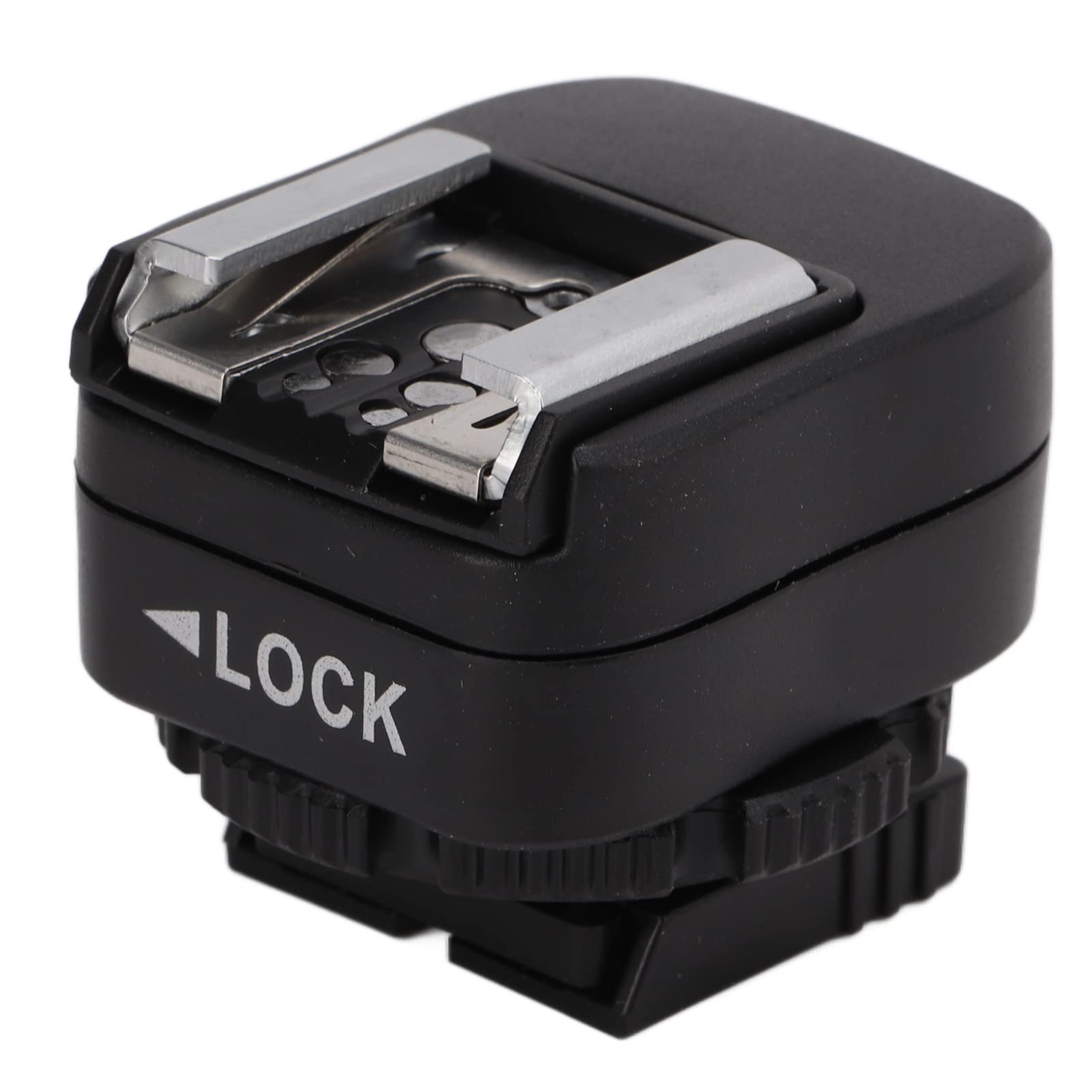 VBESTLIFE Hot Shoe Adapter with Extra PC Sync Connection Port, for Sony A7, A7C, A7R, A7RII, A7MII, A7RIII, A7MMIII, A74, A7R4, A7R4A, A9, A9II, A1, A6400, A6300, A6500, for Canon, for Nikon