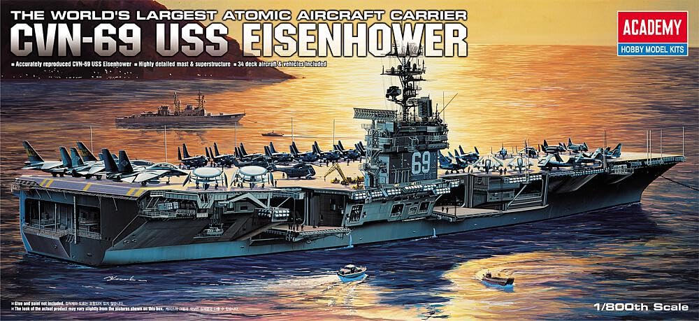 Academy 1: 800 USS Eisenhower Various