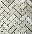 Herringbone 1x2 TUMBLE Classic Beige Travertine For Kitchen Bathroom Backsplash, Shower Walls & Flooring