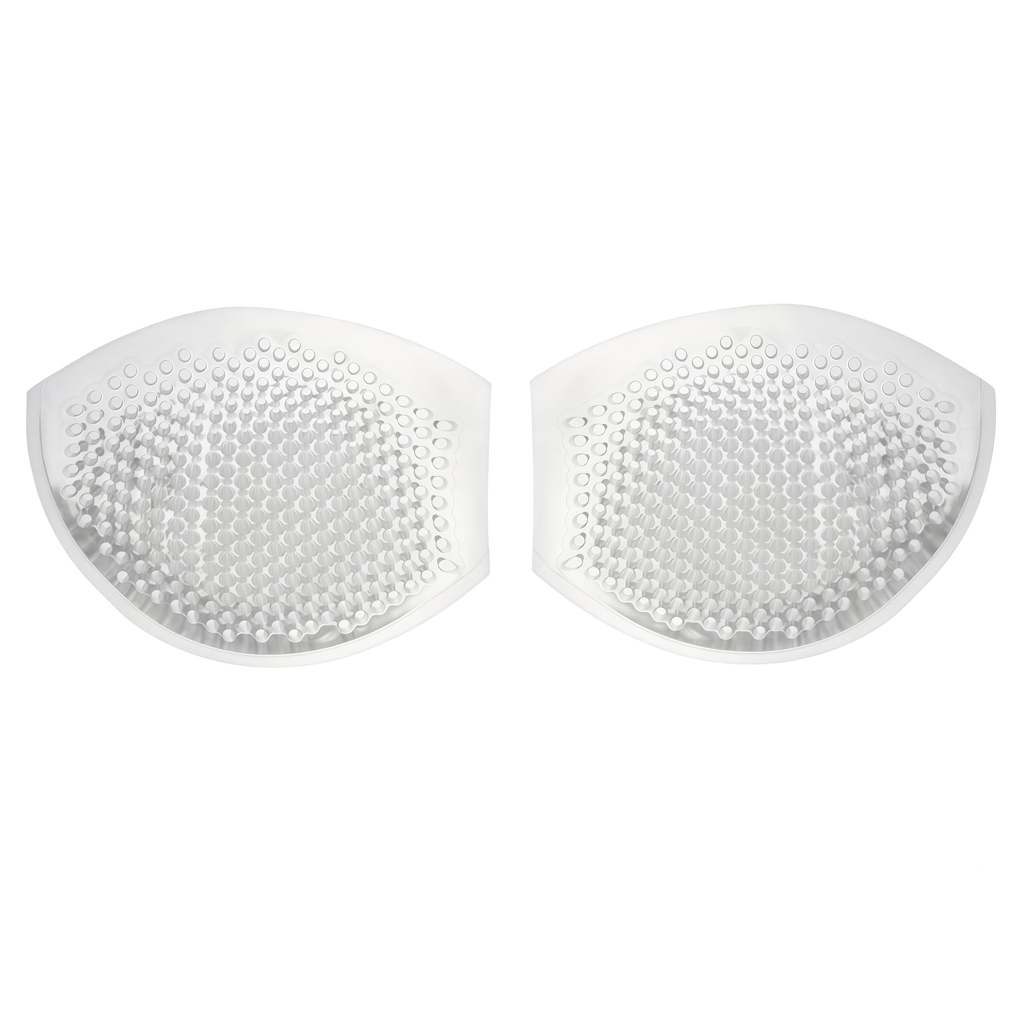 Reusable Perforated Bra Swimwear Push up Pads Insert Pad Uniquely Thickening Breathable Silicone Gel Breast Enhancers for Lady Women Girls