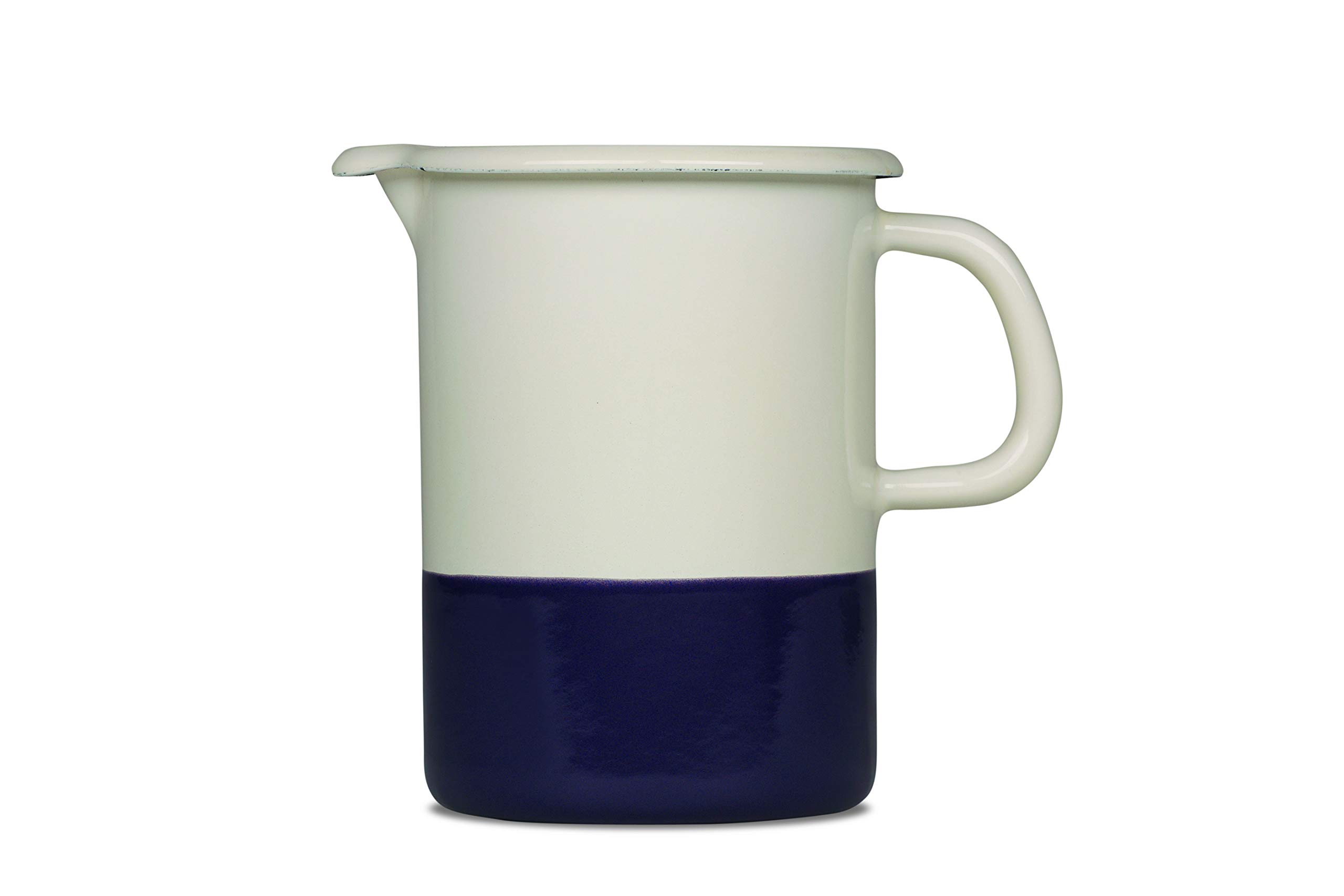 Riess, 0338-571, Kitchen Mass 1 Litre, Enamel, Truehomeware, Edition Sarah Wiener, Colour top/Plum