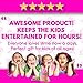Unicorn Party Supplies Slime Containers Kit + 2 FREE UNICORN SQUISHY Magical Unicorn Fluffy Slime Putty Accessories Toys Pastel Rainbow colors that create Happy Satisfying Stress Relief HOURS OF FUN!