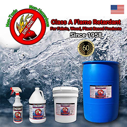 Fire Retardant Spray for Fabric, Wood, Plant Based Products Class A