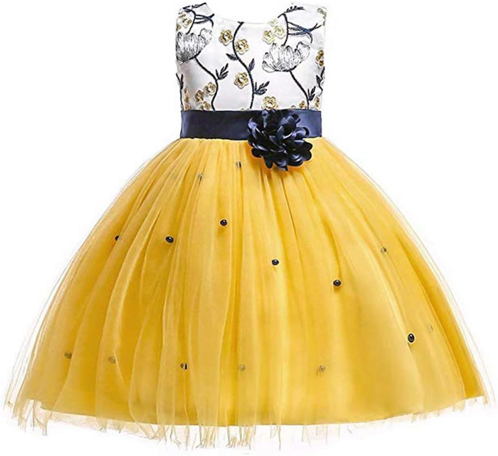 ADHS Kids Dresses for Girls Dresses Children Flower Party Pageant Special Occasion Dress Formal