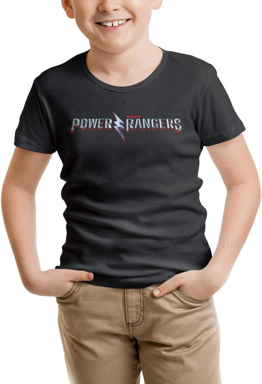 Little Girls Power-Rangers-SPD- Short Sleeve Mesh T-Shirts Tee