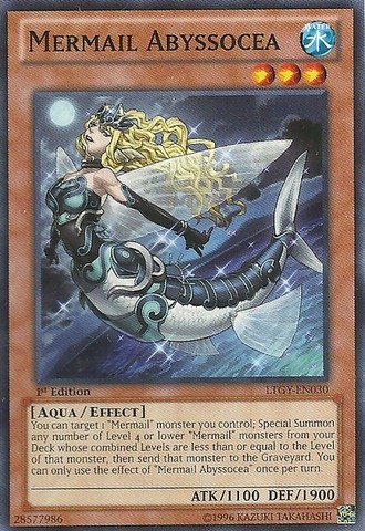Yu-Gi-Oh! - Mermail Abyssocea (LTGY-EN030) - Lord of the Tachyon Galaxy - Unlimited Edition - Common