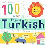 My First Dictionary 100 words in Turkish and English, Turkish Language Learning for Kids: Learn Turkish for Beginners A1, Turkish Baby Book