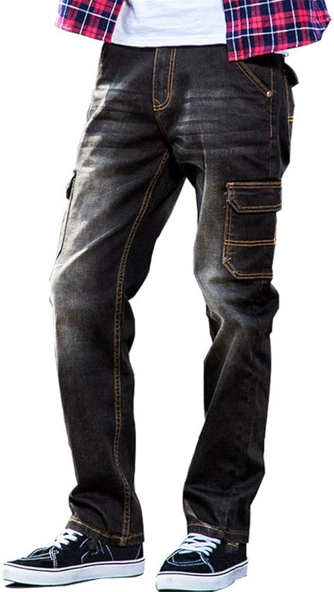 mens cargo jeans pants