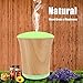 LUSCREAL Essential Oil Diffuser Set Woodgrain, 200ml Aromatherapy Diffusers for Essential Oils and Humidifiers with Adjustable Cool Mist Mode, Auto Shut-off, 8 Colors Light for Office Hom Gift Idea