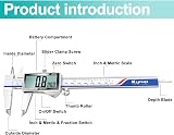 Kynup 150mm Digital Caliper Stainless Steel Large LCD Screen 3 Units view 7