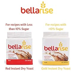 Bellarise (Red) Instant Dry Yeast - 1 LB Fast