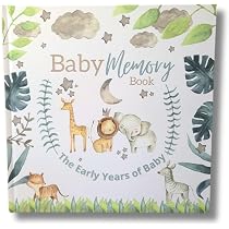 Amazon.com: Baby Milestone Memory Book - First Year Journal - Gift ...