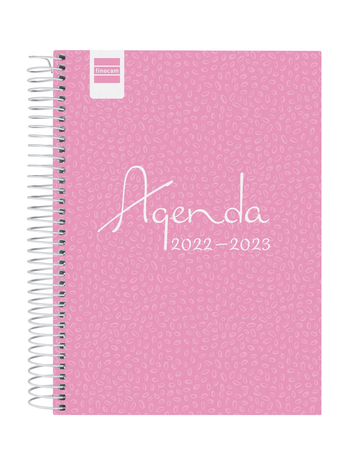 Finocam - Diary 2022 2023 Cool 1 Day Page September 2022 - June 2023 (Leading Year) + July & August Overview Spanish Rose