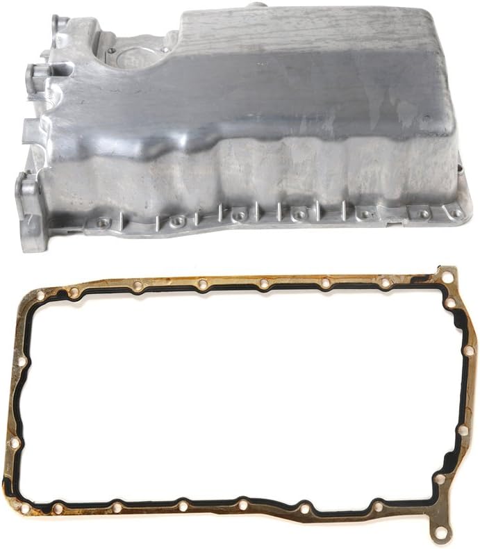 MOCA Oil Pan with Gasket 1998-2006 for Volkswagen Golf Jetta Beetle 1.9L 2.0L L4 SOHC AEG ALH BEW BGD