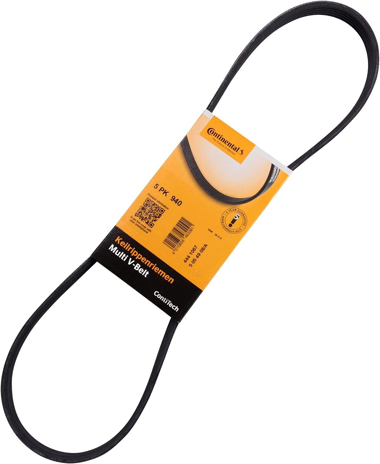 Contitech 5PK940 V-Ribbed Belts