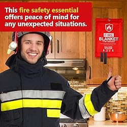 HOMEXCEL Fire Blanket Emergency for Home and