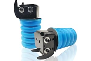 DAZZLAIT SSR-146-40 Rear Suspension Enhancement System Blue | Bump Stop Fit for Ford F-150 2/4WD (2019-2023) | Rear Suspension Helper Springs | Rear Leaf Spring Suspension Kit
