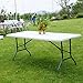 FCH 6′ Folding Table Portable Plastic Indoor Outdoor Picnic Party Dining Camp Tablesthumb 1