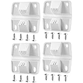 Cooler Plastic Hinges Replacement for Coleman | Replacement Hinges for Coleman Xtreme Cooler Parts Ice Chest Hinges (4 Pack)
