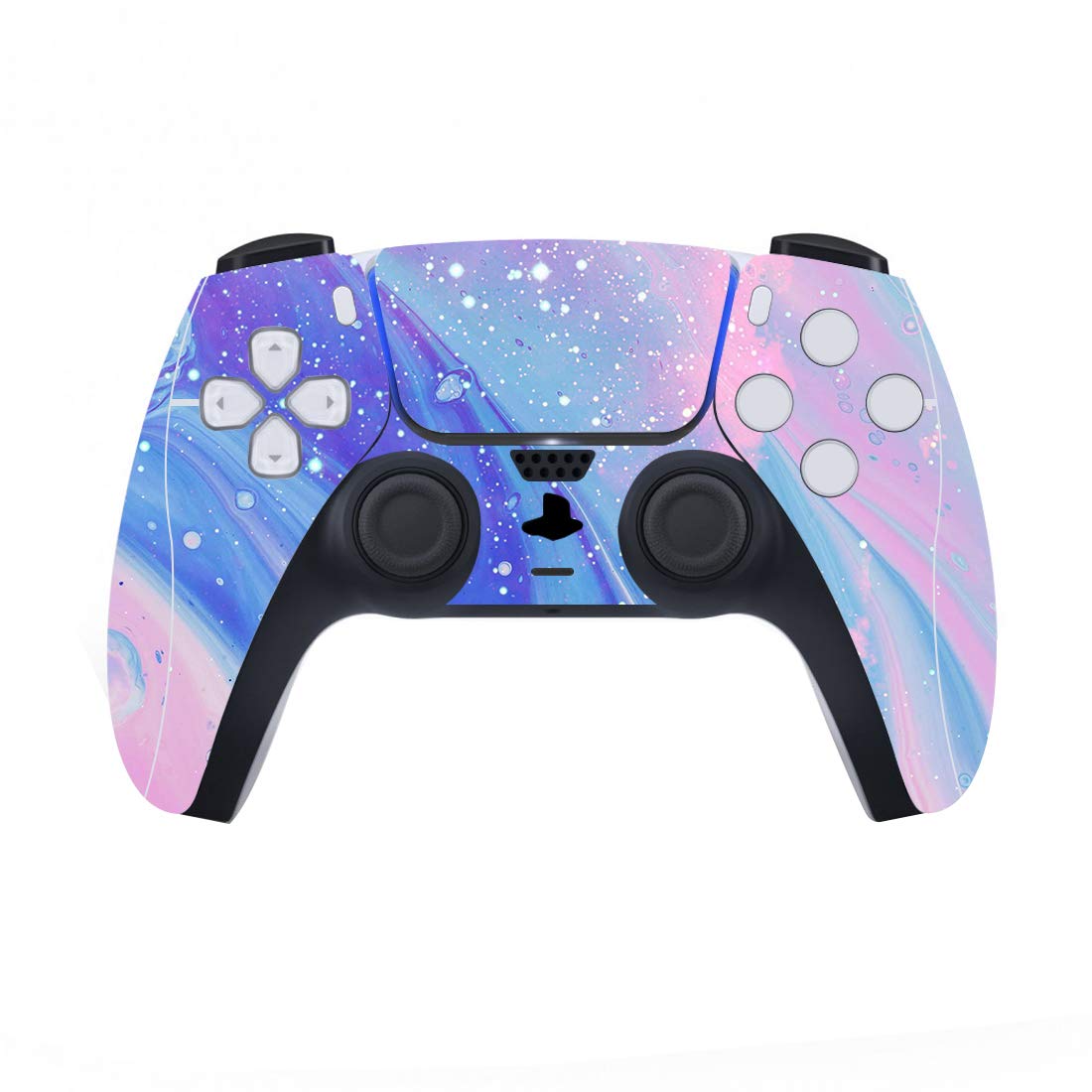 PlayVital Fantasy Trip Full Set Skin Decal for ps5 Console Disc Edition, Sticker Vinyl Decal Cover for ps5 Controller & Charging Station & Headset & Media Remote