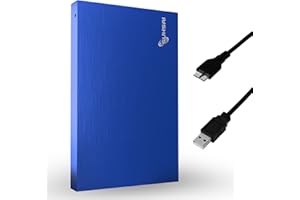 SUHSAI 1TB External Portable Hard Drive USB 3.0 Ulta Slim Memory Expansion HDD- 2.5" Slim Storage & Backup Hard Disk Compatib