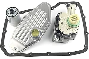 GJAUTOPARTS 545RFE Solenoid Block Pack 545RFE Valve Service Kit Compatible with Dodge Chrysler Jeep Grand Cherokee Wrangler (white plug)