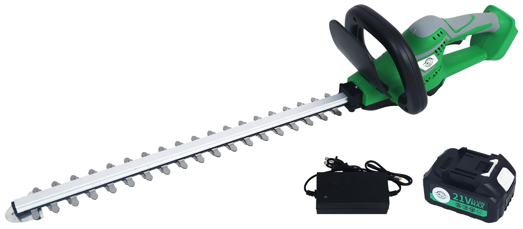 Photo 1 of CaliGreen Tools 21V 22" Cordless Laser Cut Hedge Trimmer 3.0Ah Battery and Charger Included