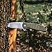 Kizer Cutlery Folding Pocket Knives Flipper Knife Green G10 Handles Tactical Knife, Kizer Gemini Ray Laconico V3471N2