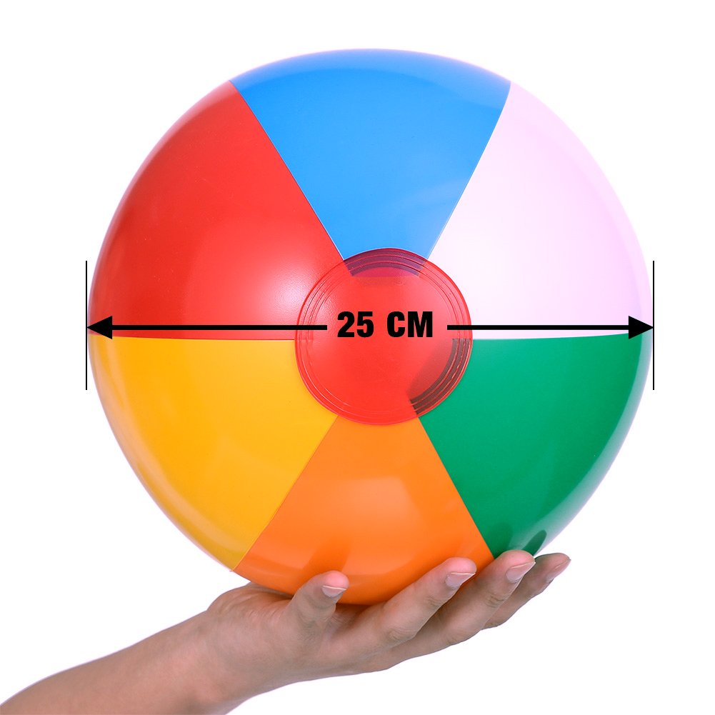 Inflatable Beach Balls12pack 10rainbow Beach Balls Pool