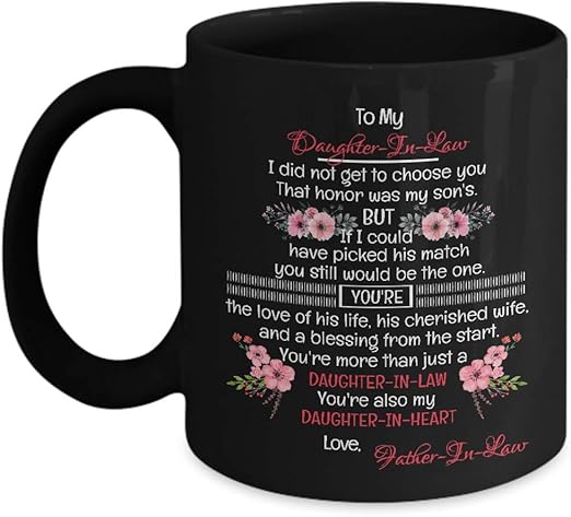 daughter in law coffee mug