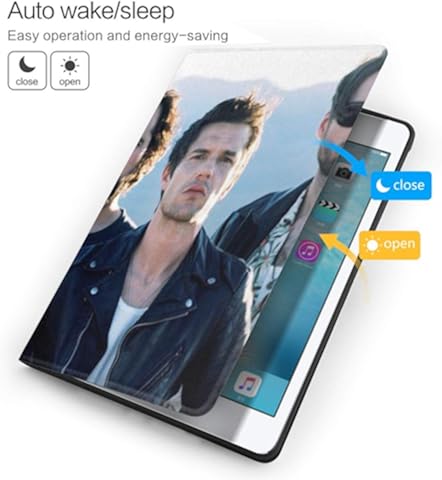 Wehoiweh The Ki-Llers - Carcasa antiarañazos fina y ligera con soporte ajustable, función de reposo/despertador, protección trasera para iPad Air3 10.5 iPad 7ª 10.2 talla única