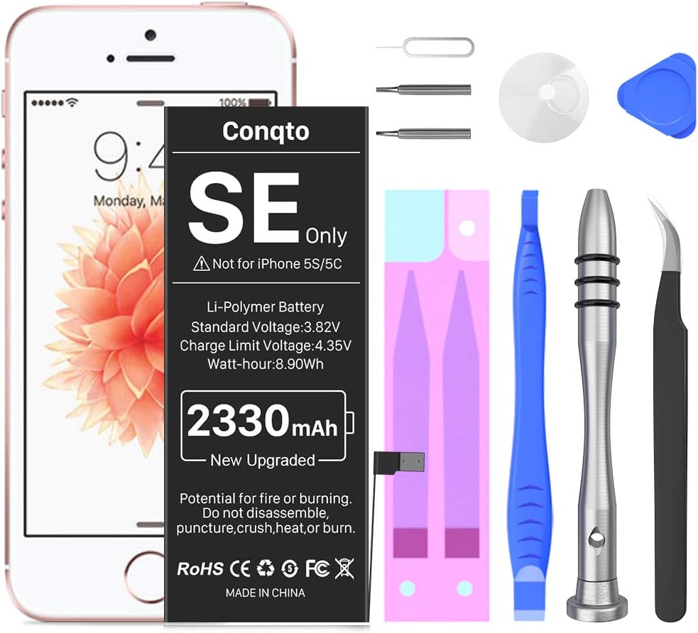 New 0 Cycle Higher Capacity Battery Replacement For Iphone Se With Complete Professional Repair Tools Kits 2330mah Battery For Iphone Se Maintenance Upkeep Repairs Phones Chefhouseresort Com Np