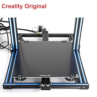 Amazon Com Creality 3d Printer Platform Heated Bed Build Surface Tempered Glass Plate For Cr 10 Cr 10s Cr X Tevo Tornado Anet E12 Monoprice Maker Pro Mk 1 3d Printer 310x310x4mm Industrial Scientific